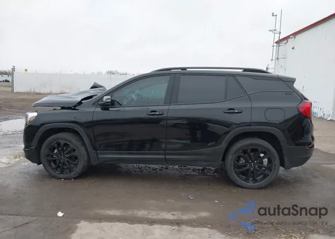 2021 GMC Terrain Awd Slt из США, поврежденный, VIN 3GKALVEV2ML366200